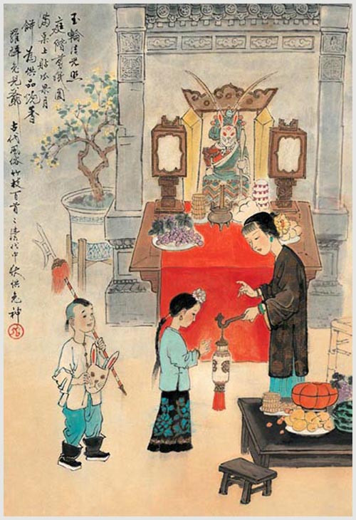 四十九、清　供兔儿爷.jpg