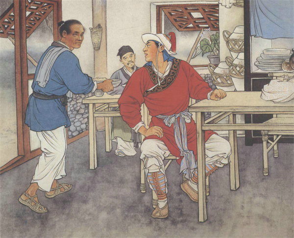 十几碗不倒《水浒传》里的好汉喝的是什么酒?