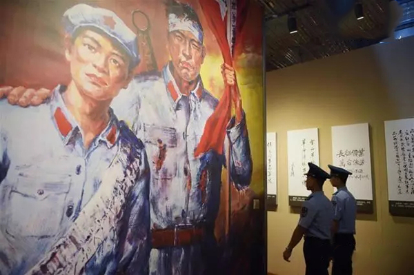 5月18日，“红军长征在四川”主题展览在建川博物馆开展。新华社记者薛玉斌 摄.jpg