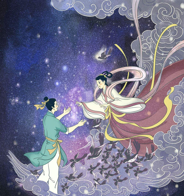 诗词歌赋七夕丨迢迢牵牛星告诉你牵牛和织女的故事何时定型