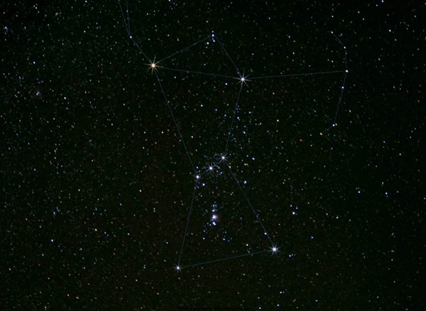 博物大观天象丨星座之王猎户星座三星高照新年来到
